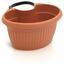 Csatorna virágcserép TERRA terrakotta 19,8 cm