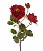 Mesterséges ág Vörös rózsa 50 cm