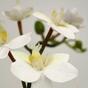 Mesterséges ága orchidea fehér 60 cm