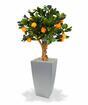 Mesterséges bonsai Citrom narancs 65 cm