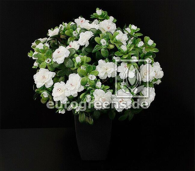 Mesterséges csokor belga Azalea fehér 40 cm