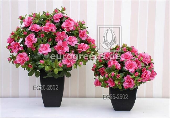 Mesterséges csokor belga Azalea rózsaszín 40 cm