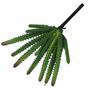 Mesterséges kaktusz sötétzöld 21 cm