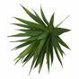 Mesterséges növény Agave zöld 20 cm