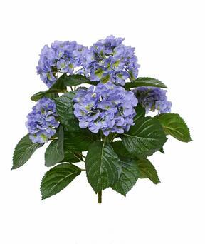 Mesterséges növény Hortenzia kék 40 cm