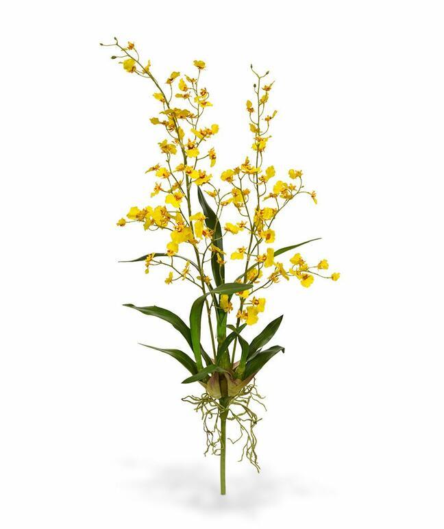 Mesterséges növény Orchidea Oncídium 80 cm