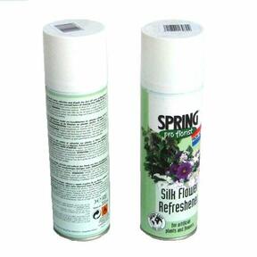Tisztító spray mesterséges növények számára